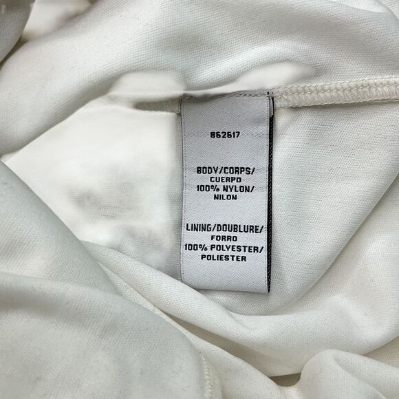 JS Collection Soutache Embroidered Dress Size 2 Cream Sleeveless Midi Event Glam - Picture 14 of 14